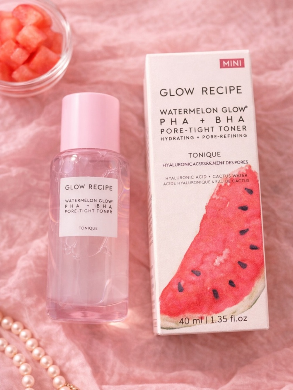 Glow Recipe Watermelon Glow PHA + BHA Pore-Tight Toner-NIB